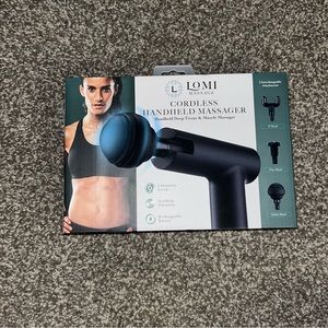 Cordless handheld massager gun NWT